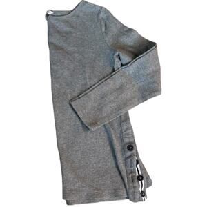 Nautica Top Women's Size Small Gray Long Sleeve Pullover Blouse